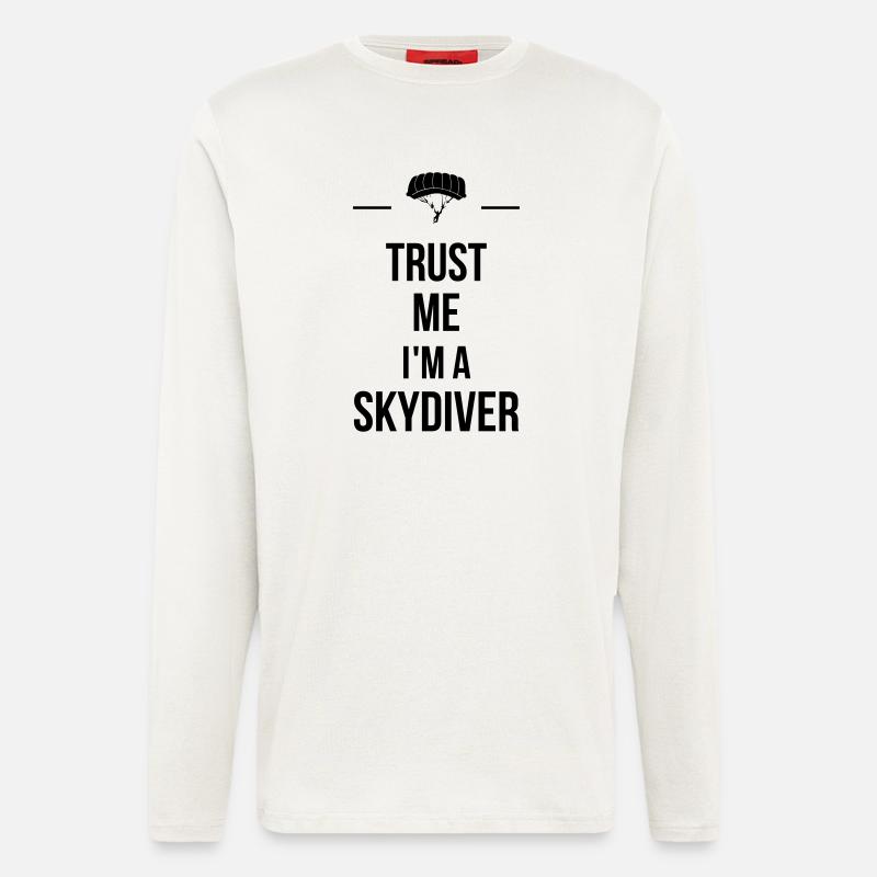 Skydiver - Langarmshirt - made by SPREAD  - OFF WHITE
