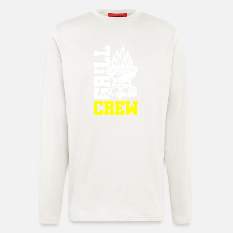 Grill Crew - Longsleeve - made by SPREAD  - OFF WHITE