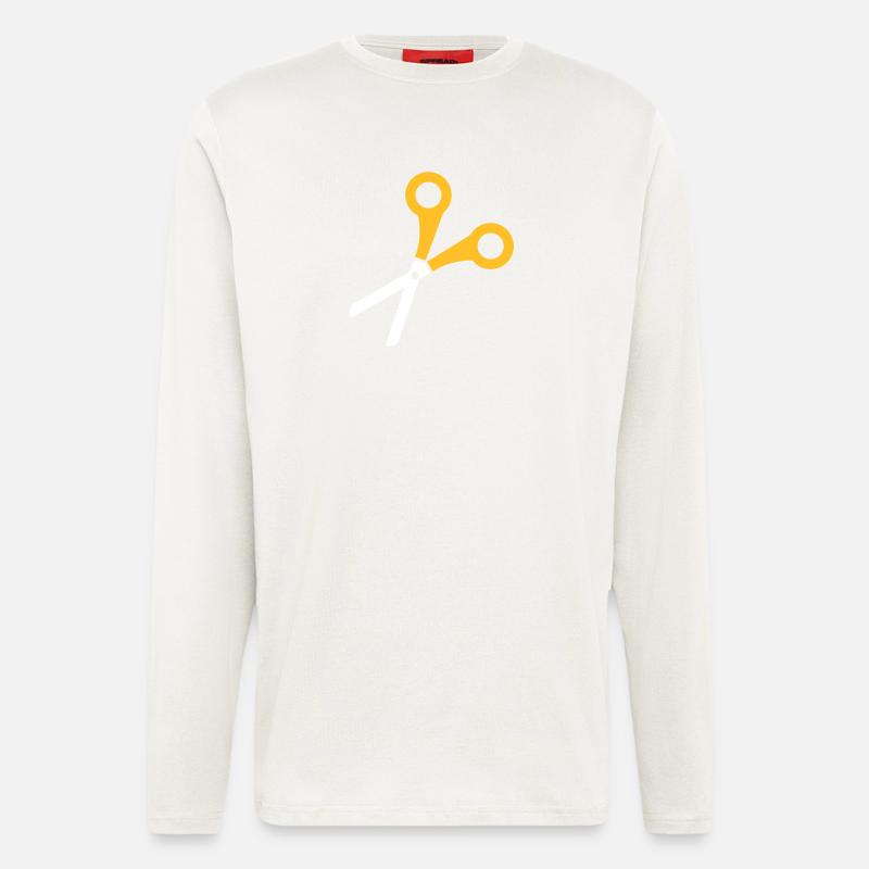 Schere - Langarmshirt - made by SPREAD  - OFF WHITE