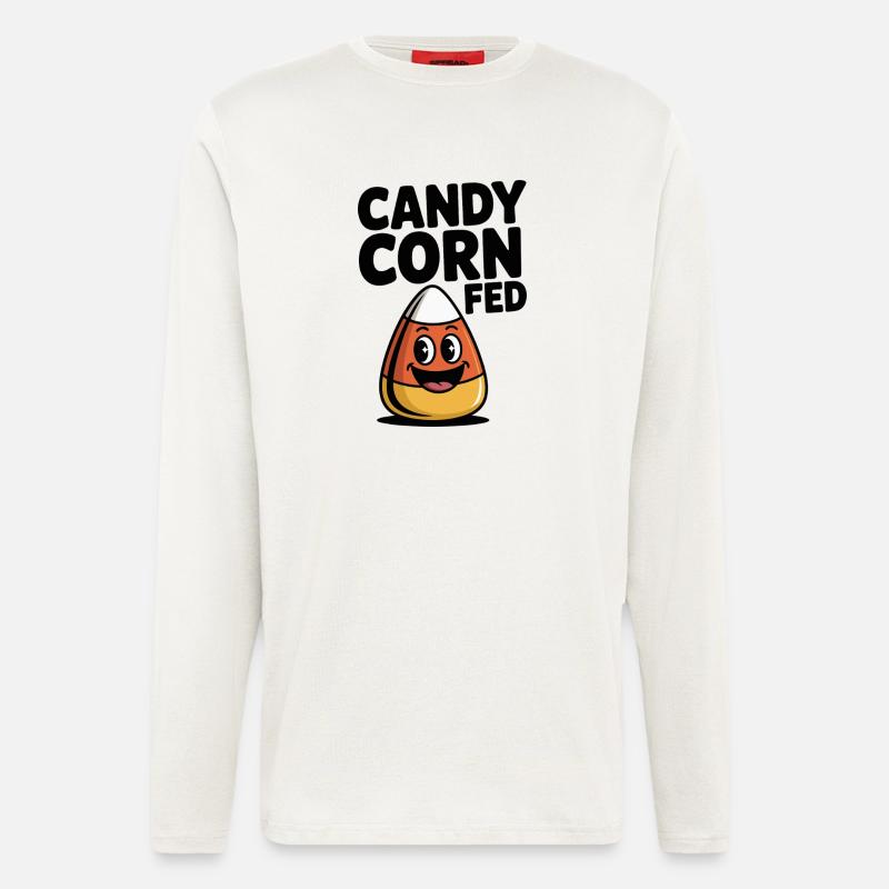Candy Corn Fed - Longsleeve - made by SPREAD  - OFF WHITE