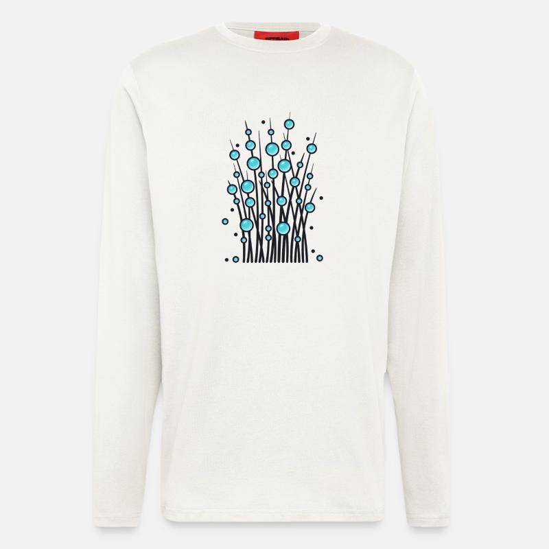 Luminous bale structure - Longsleeve - made by SPREAD  - OFF WHITE