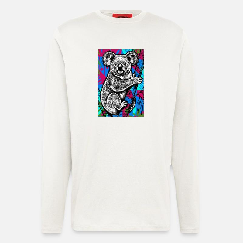 Koala - Langarmshirt - made by SPREAD - OFF WHITE
