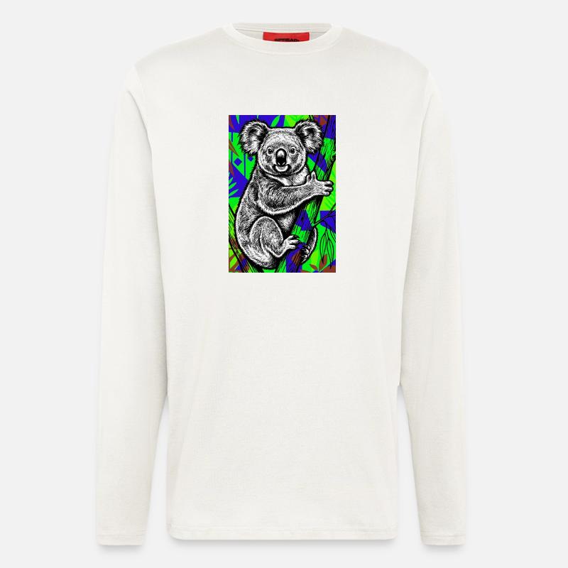 Koala - Langarmshirt - made by SPREAD  - OFF WHITE