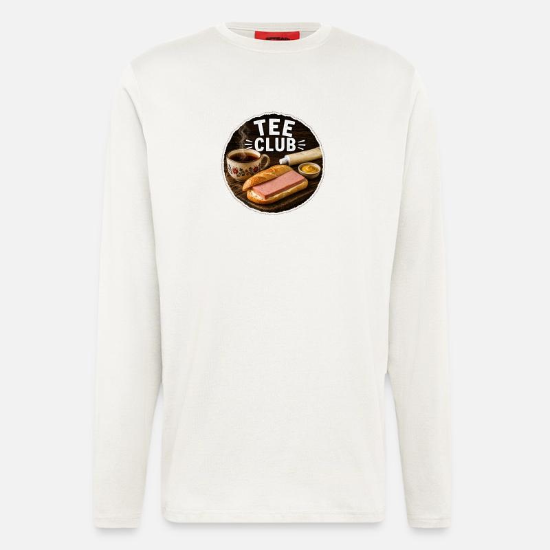 TEE CLUB - Langarmshirt - made by SPREAD - OFF WHITE