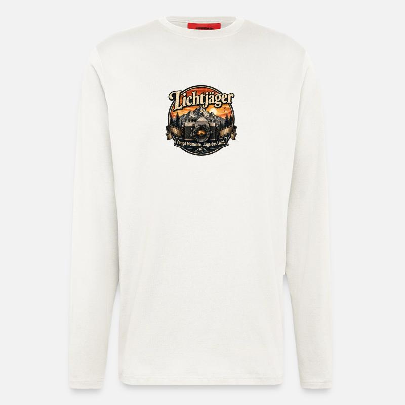 Lichtjäger - Langarmshirt - made by SPREAD - OFF WHITE