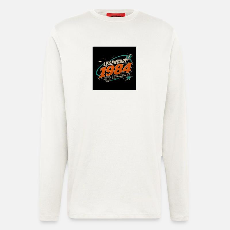 Retro Future 2003 – Limited Edition - Langarmshirt - made by SPREAD - OFF WHITE