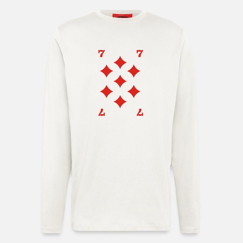 Karo Sieben - Langarmshirt - made by SPREAD - OFF WHITE