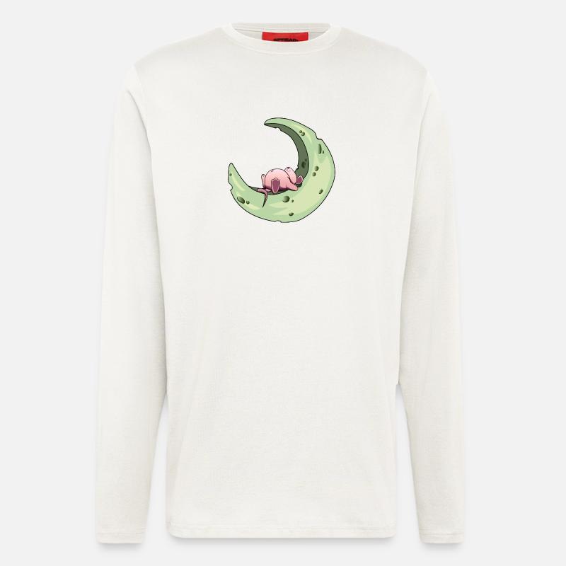 Mond Maus - Langarmshirt - made by SPREAD  - OFF WHITE