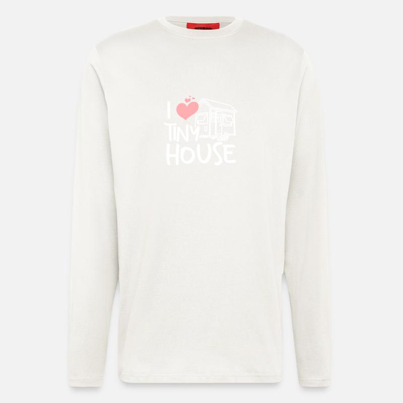 Tiny house builder - Longsleeve - made by SPREAD  - OFF WHITE