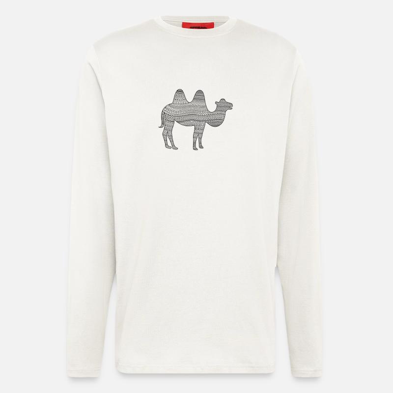 kamel - Langarmshirt - made by SPREAD  - OFF WHITE