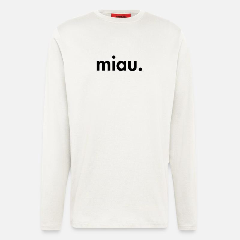 miau- - Langarmshirt - made by SPREAD  - OFF WHITE