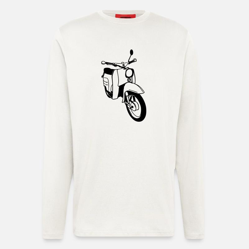 Simson Schwalbe - Longsleeve - made by SPREAD  - OFF WHITE