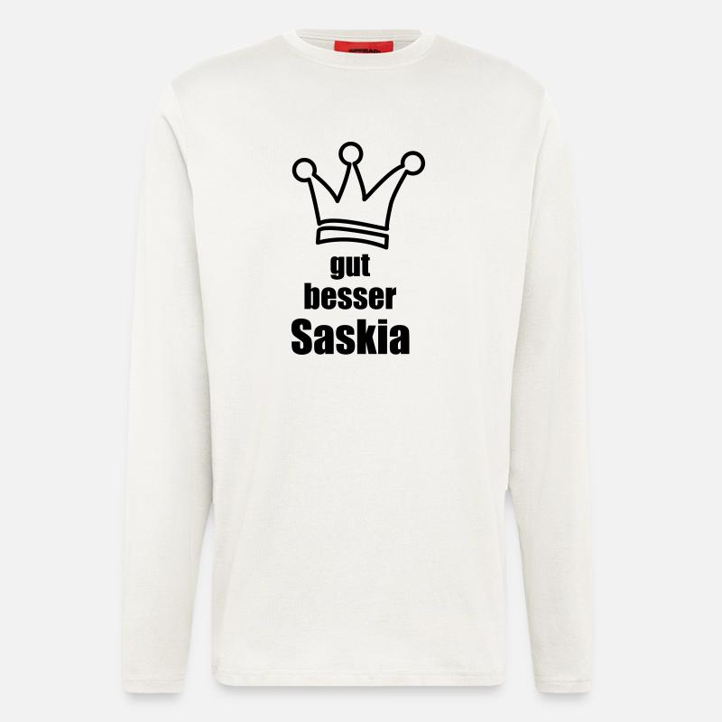 Saskia - Langarmshirt - made by SPREAD - OFF WHITE