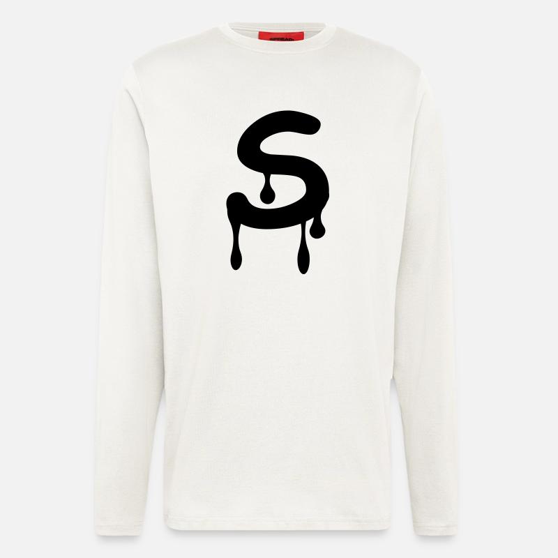 s_comic_graffiti - Langarmshirt - made by SPREAD  - OFF WHITE