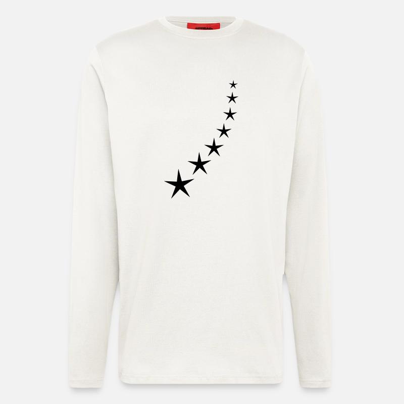 Sternenbogen - Langarmshirt - made by SPREAD  - OFF WHITE