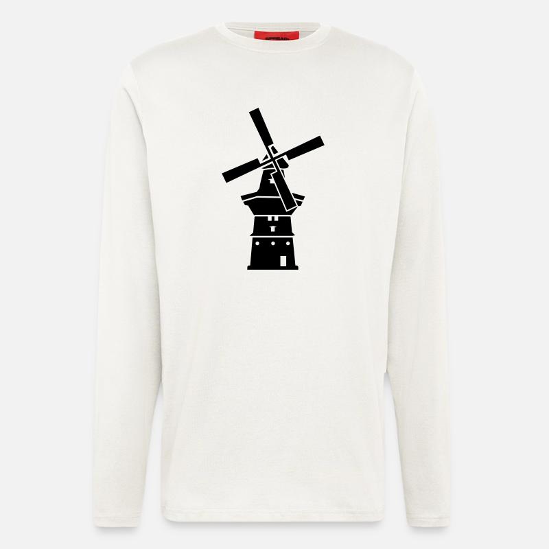Windmill - Longsleeve - made by SPREAD  - OFF WHITE