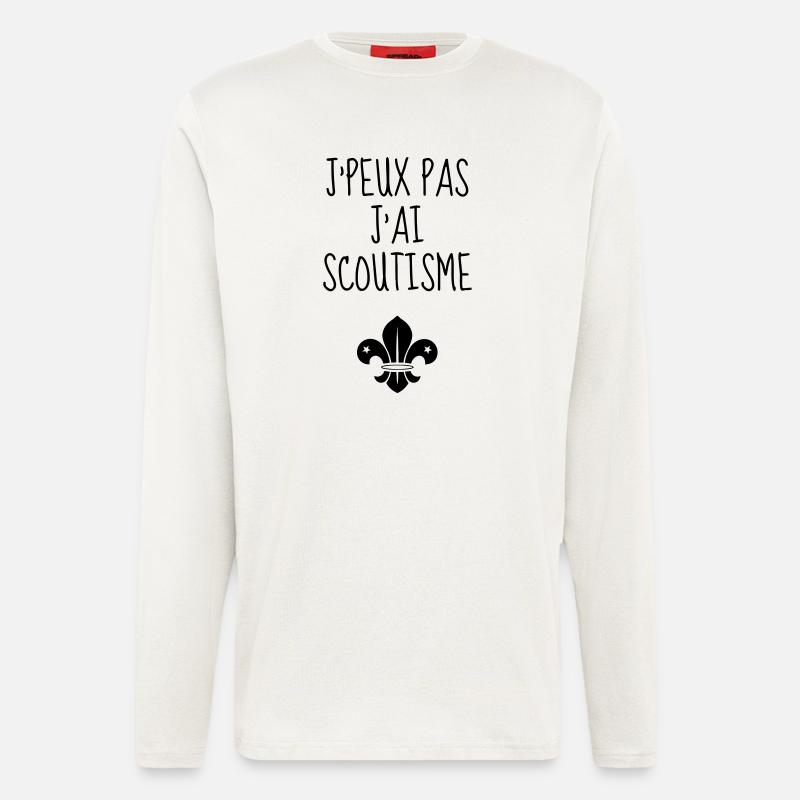 Scout Scouting Pfadfinder Pfadfinderin Scoutisme - Longsleeve - made by SPREAD  - OFF WHITE