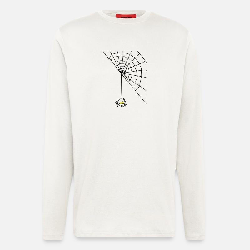Spinne - Langarmshirt - made by SPREAD  - OFF WHITE