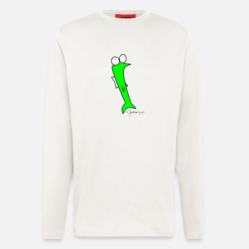 Roach - Piscis Rutilus - Longsleeve - made by SPREAD  - OFF WHITE