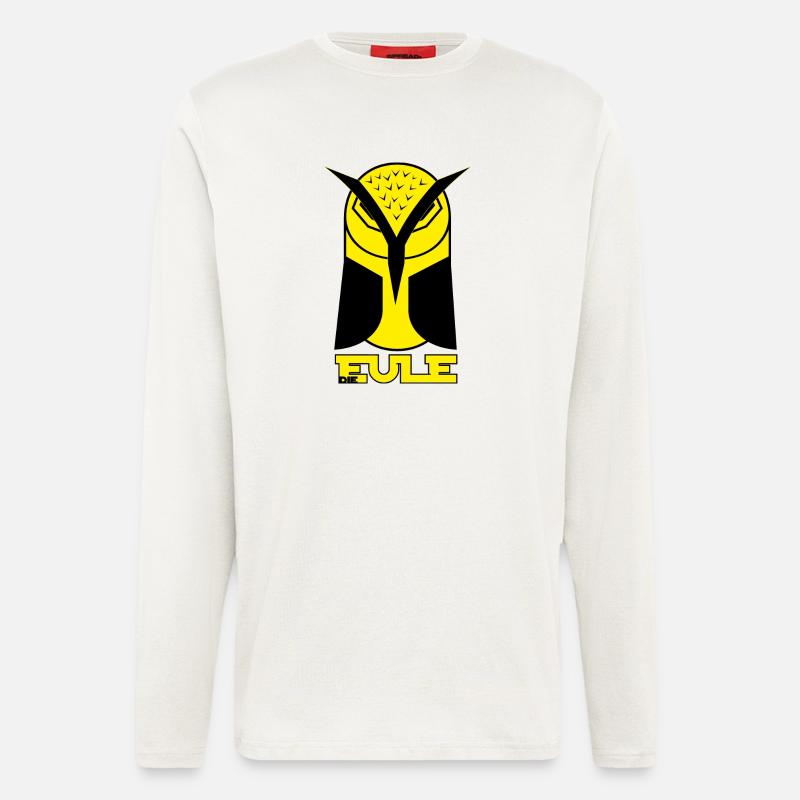 Eulen Vater - Langarmshirt - made by SPREAD  - OFF WHITE