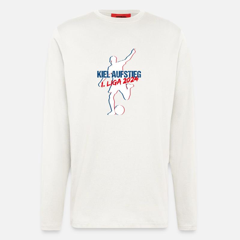 Kiel Aufstieg 2024 - Langarmshirt - made by SPREAD  - OFF WHITE