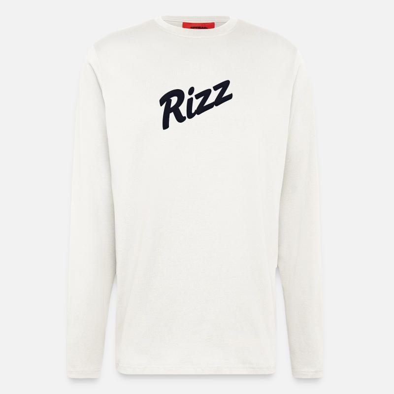 Rizz Neon Script - Longsleeve - made by SPREAD  - OFF WHITE