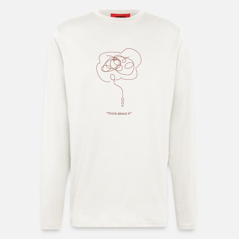 Dash Brain Doodle - Longsleeve - made by SPREAD  - OFF WHITE