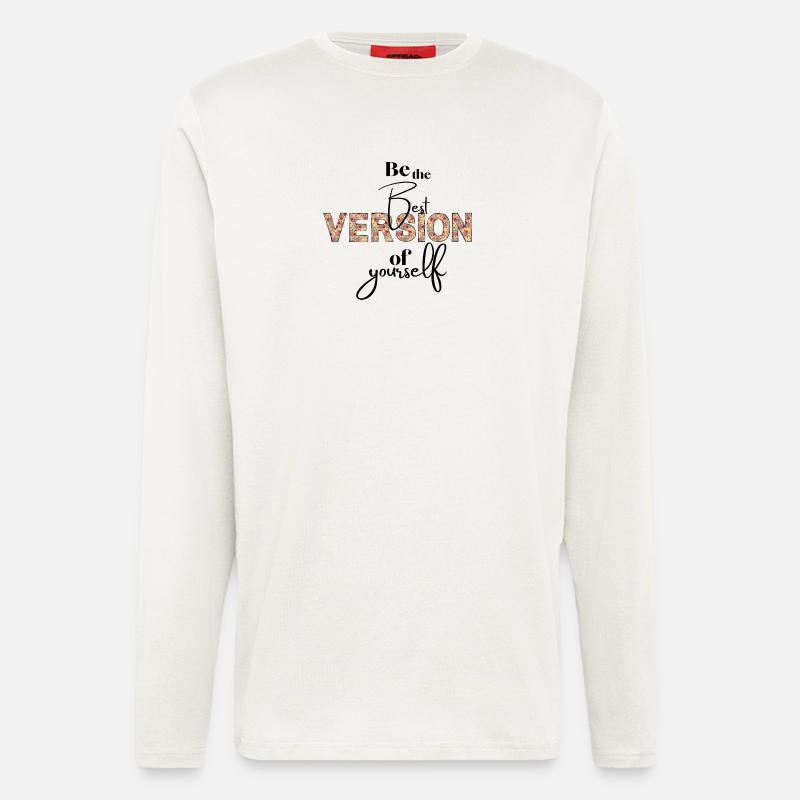 Version Florale Typo - Longsleeve - made by SPREAD - OFF WHITE
