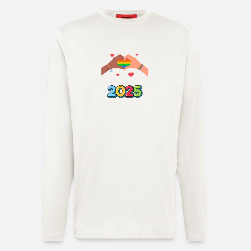 Pride Month - Langarmshirt - made by SPREAD  - OFF WHITE