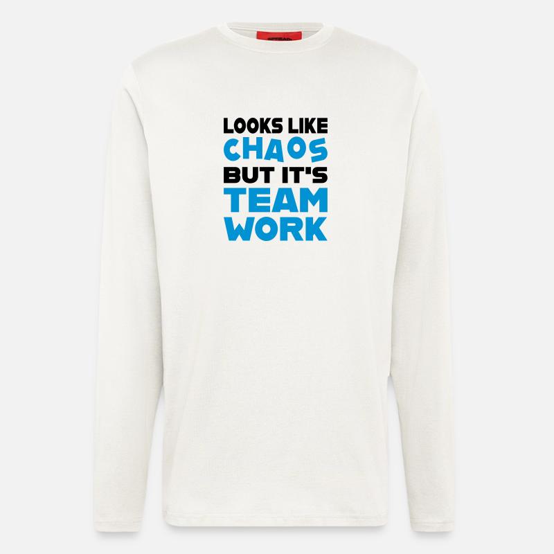 Teamwork - Longsleeve - made by SPREAD - OFF WHITE
