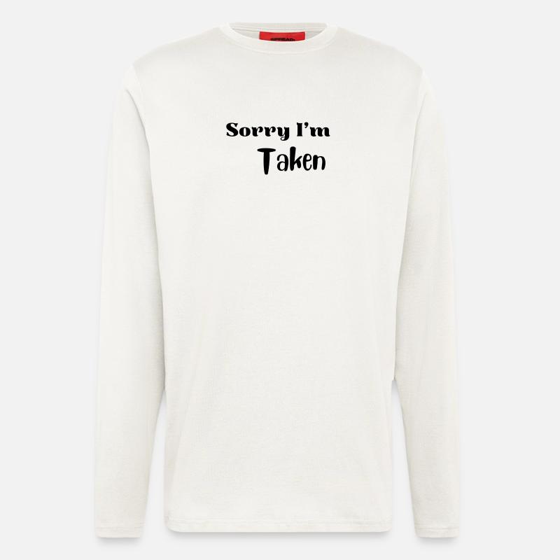 Lustiges Valentins-Liebeshemd - Langarmshirt - made by SPREAD  - OFF WHITE
