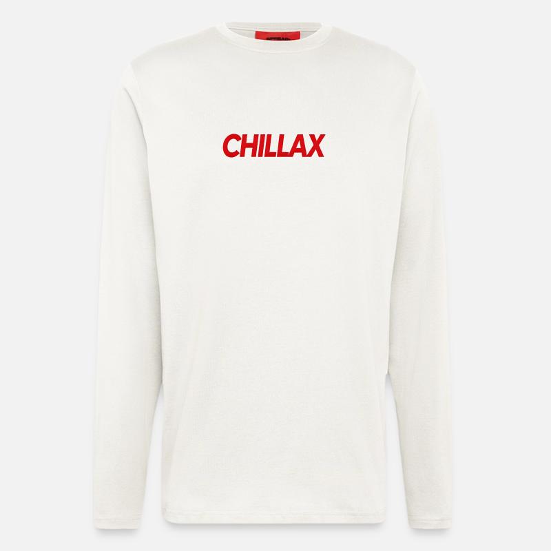 Chillax - Langarmshirt - made by SPREAD  - OFF WHITE