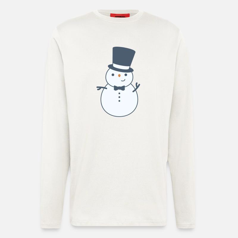 Sir Schneemann - Langarmshirt - made by SPREAD  - OFF WHITE