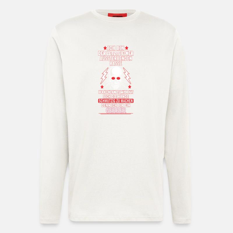 GERBER - Langarmshirt - made by SPREAD  - OFF WHITE