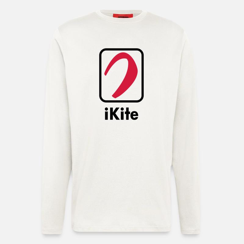 i_kite_kite_vec_2 en - Longsleeve - made by SPREAD  - OFF WHITE