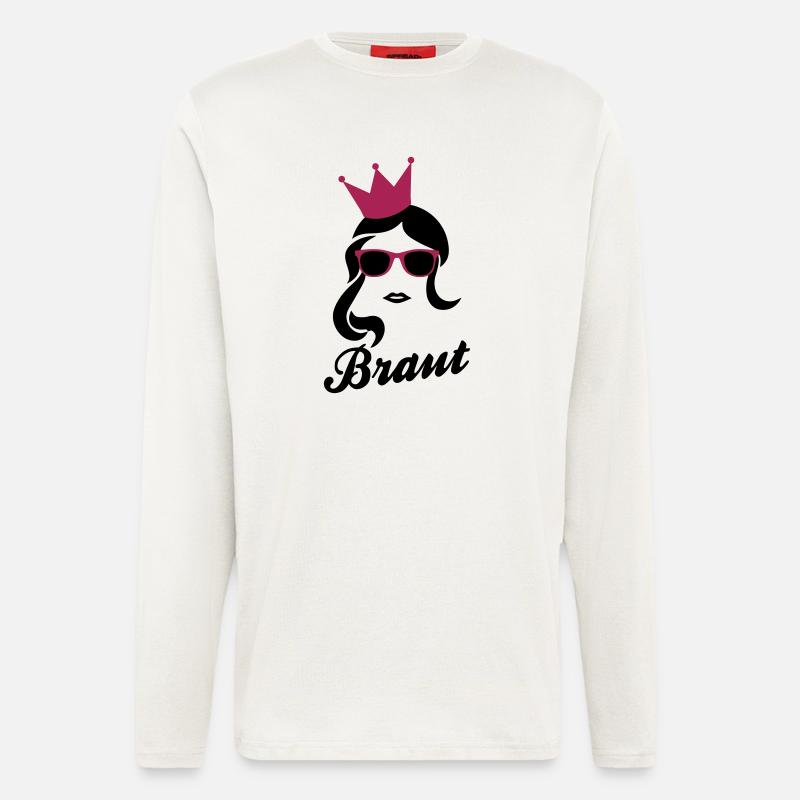 Braut - Team Braut - Langarmshirt - made by SPREAD  - OFF WHITE