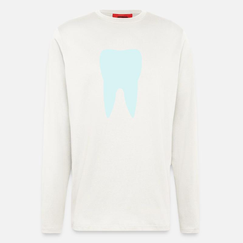 Zahn - Langarmshirt - made by SPREAD  - OFF WHITE