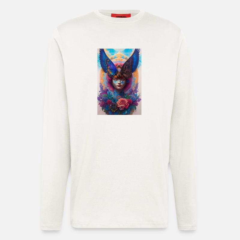 Göttin - Langarmshirt - made by SPREAD - OFF WHITE