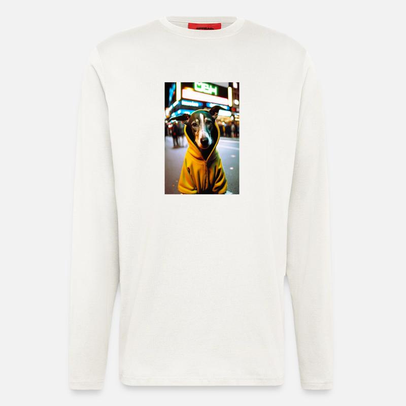 Anthropomorph 06 - Langarmshirt - made by SPREAD  - OFF WHITE