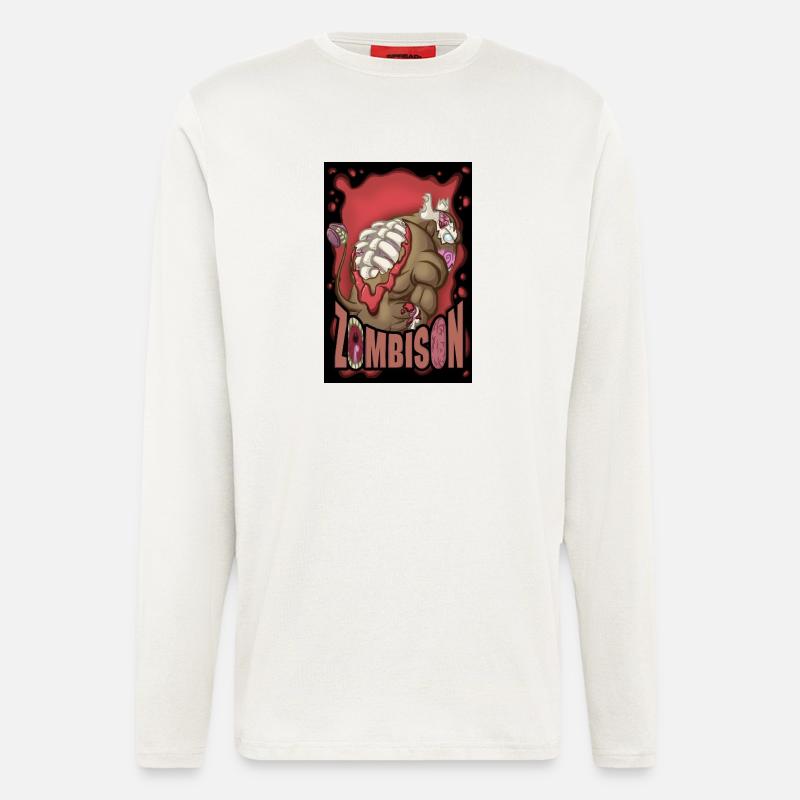 Zombison 2 Poster - Langarmshirt - made by SPREAD  - OFF WHITE