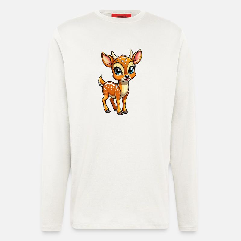 Hirschbabys - Langarmshirt - made by SPREAD  - OFF WHITE