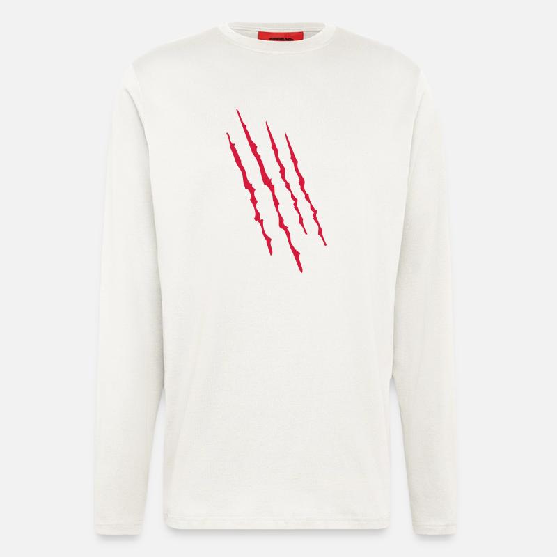 scratch 2541614 14872041 - Longsleeve - made by SPREAD  - OFF WHITE