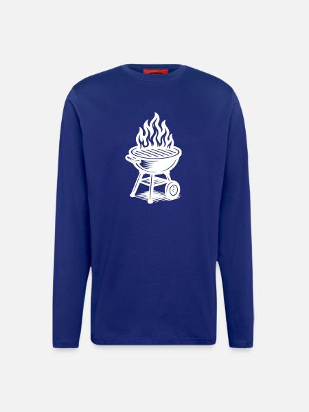 Grill Fire Grilling - Longsleeve - made by SPREAD  - OFF WHITE