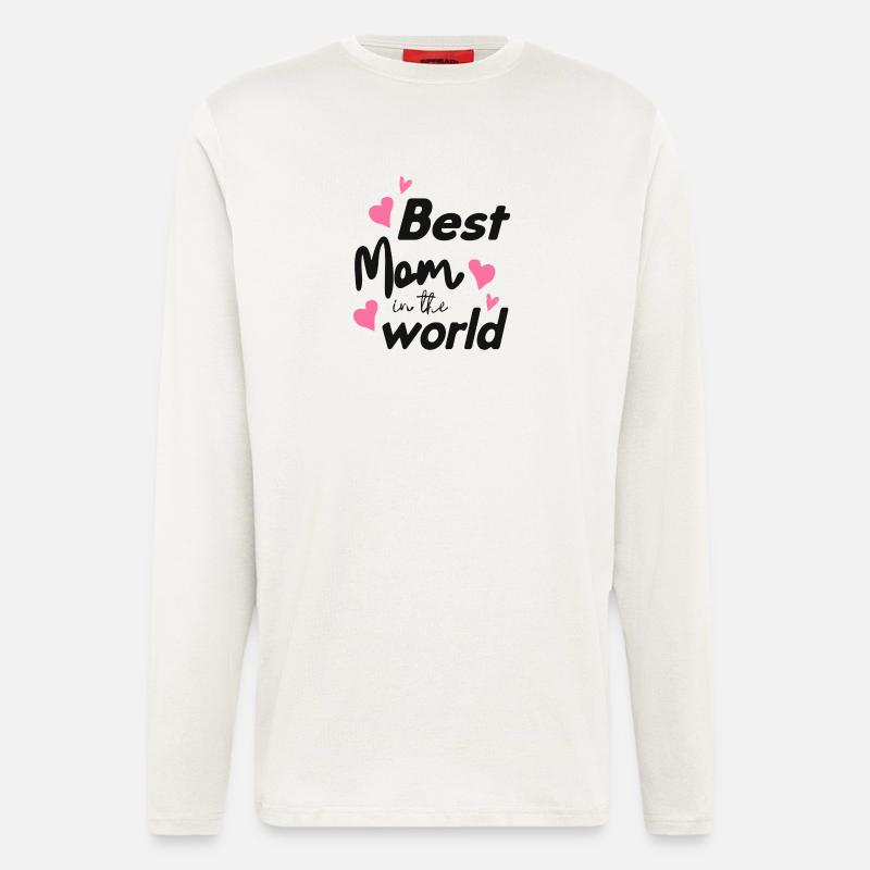 Best Mom - Langarmshirt - made by SPREAD  - OFF WHITE