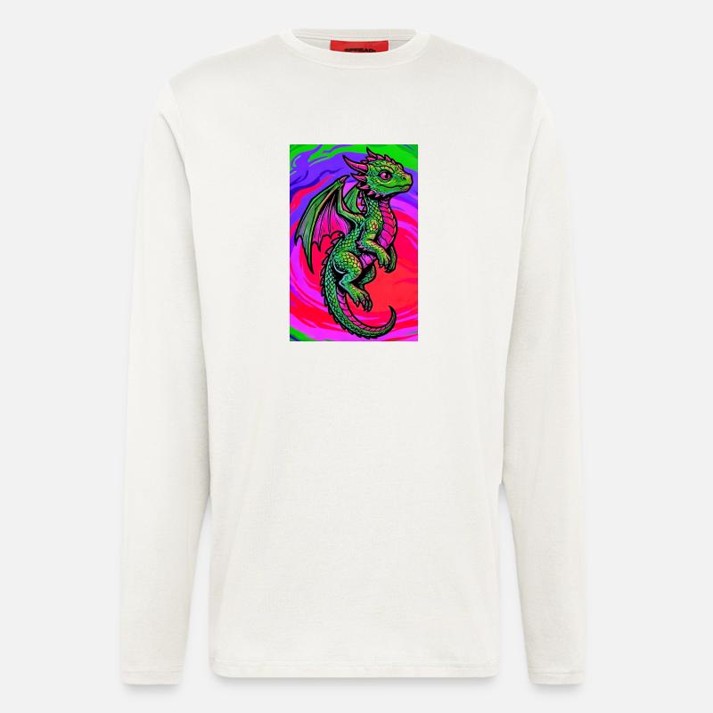 dragon - Longsleeve - made by SPREAD - OFF WHITE