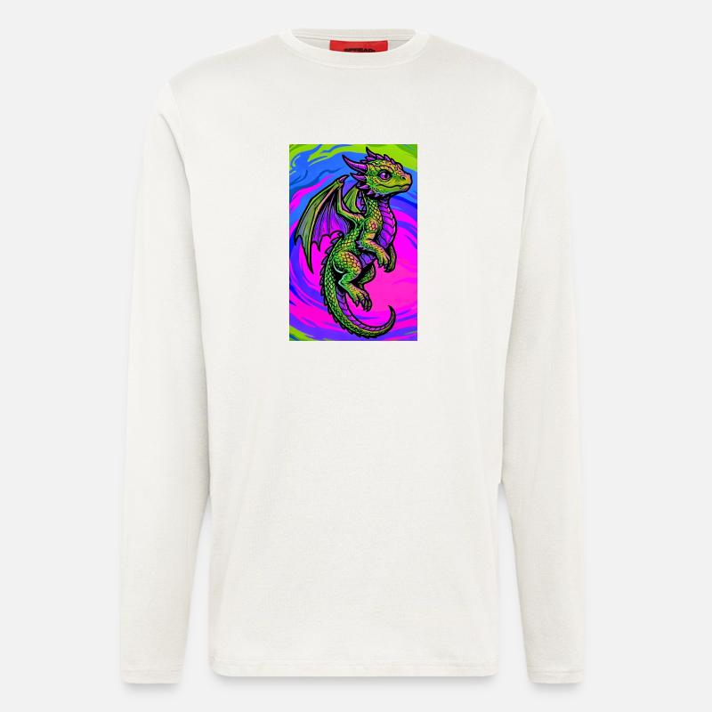 dragon - Longsleeve - made by SPREAD  - OFF WHITE