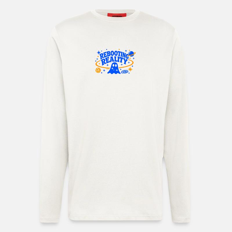 REBOOTING REALITY - Langarmshirt - made by SPREAD - OFF WHITE