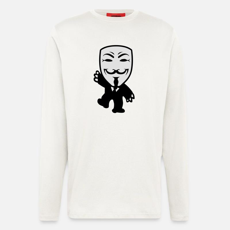 anonymous - Langarmshirt - made by SPREAD  - OFF WHITE