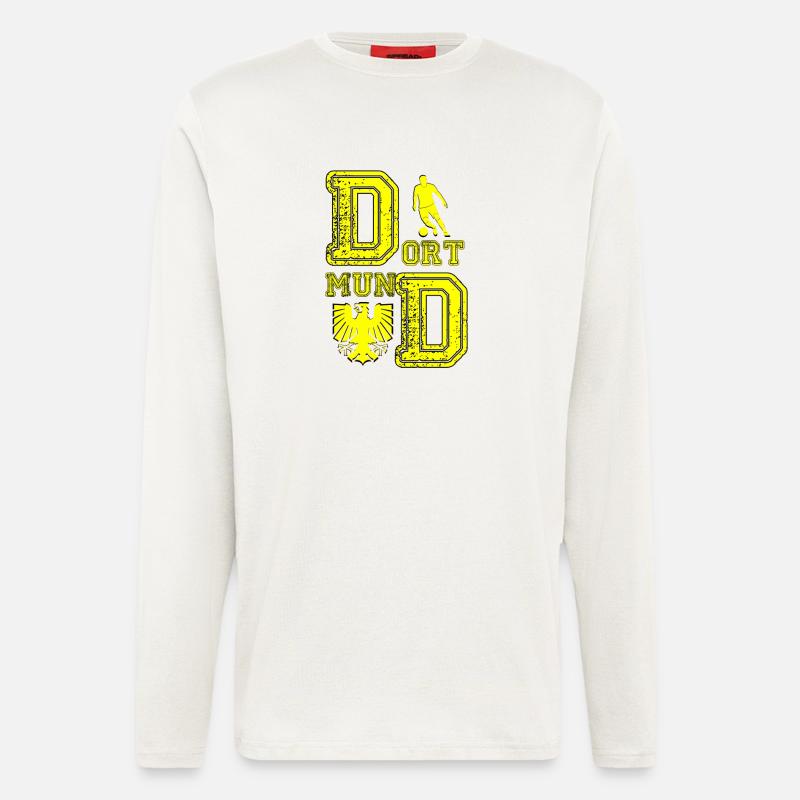 dortmund - Langarmshirt - made by SPREAD - OFF WHITE