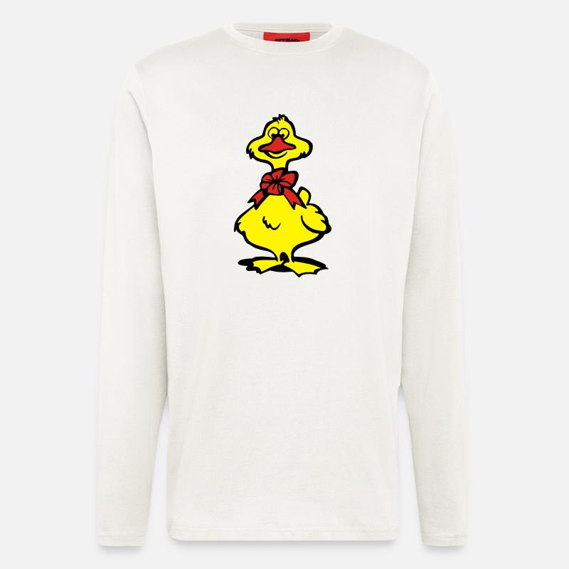 ente - Langarmshirt - made by SPREAD  - OFF WHITE